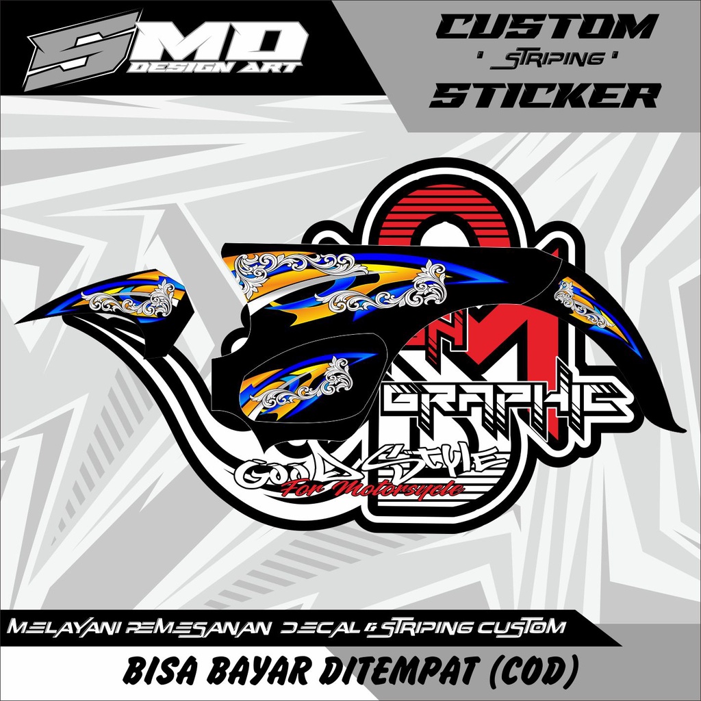 STRIPING VARIASI C70 RACING