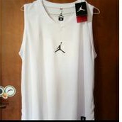 JORDAN JUMPMAN WHITE JERSEY, JERSEY JORDAN, KAOS JORDAN, JERSEY JORDAN, BASKET