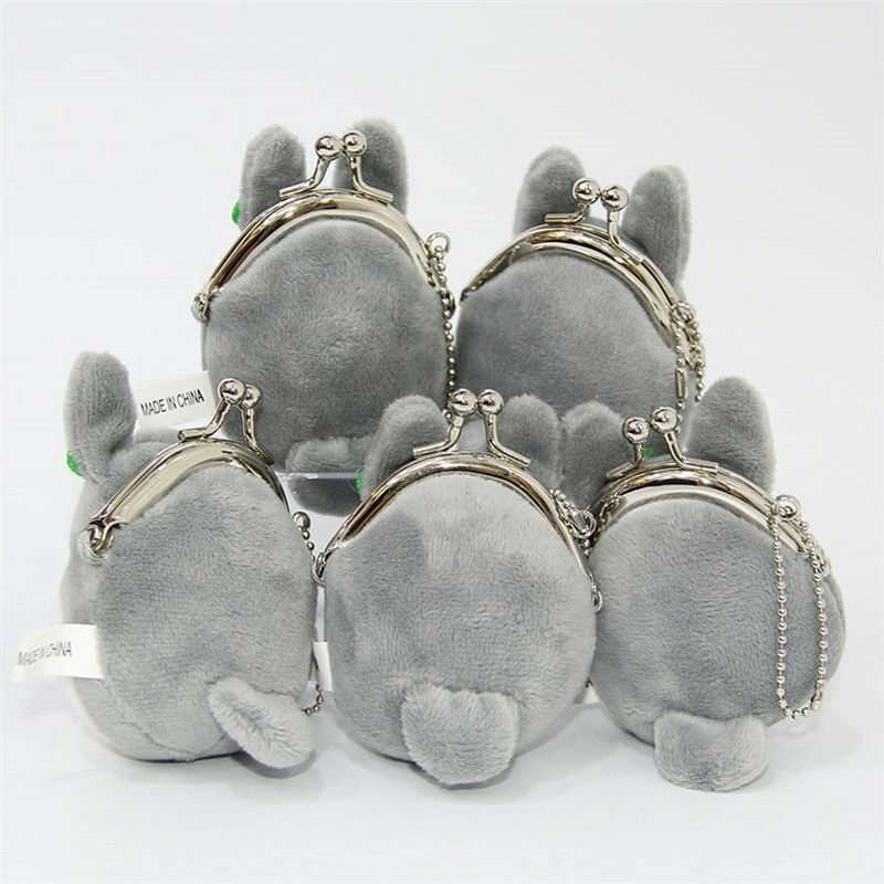 Tetangga Totoro My Left Plush Doll Toy Mini Holder Koin Hadiah Dompet Mainan