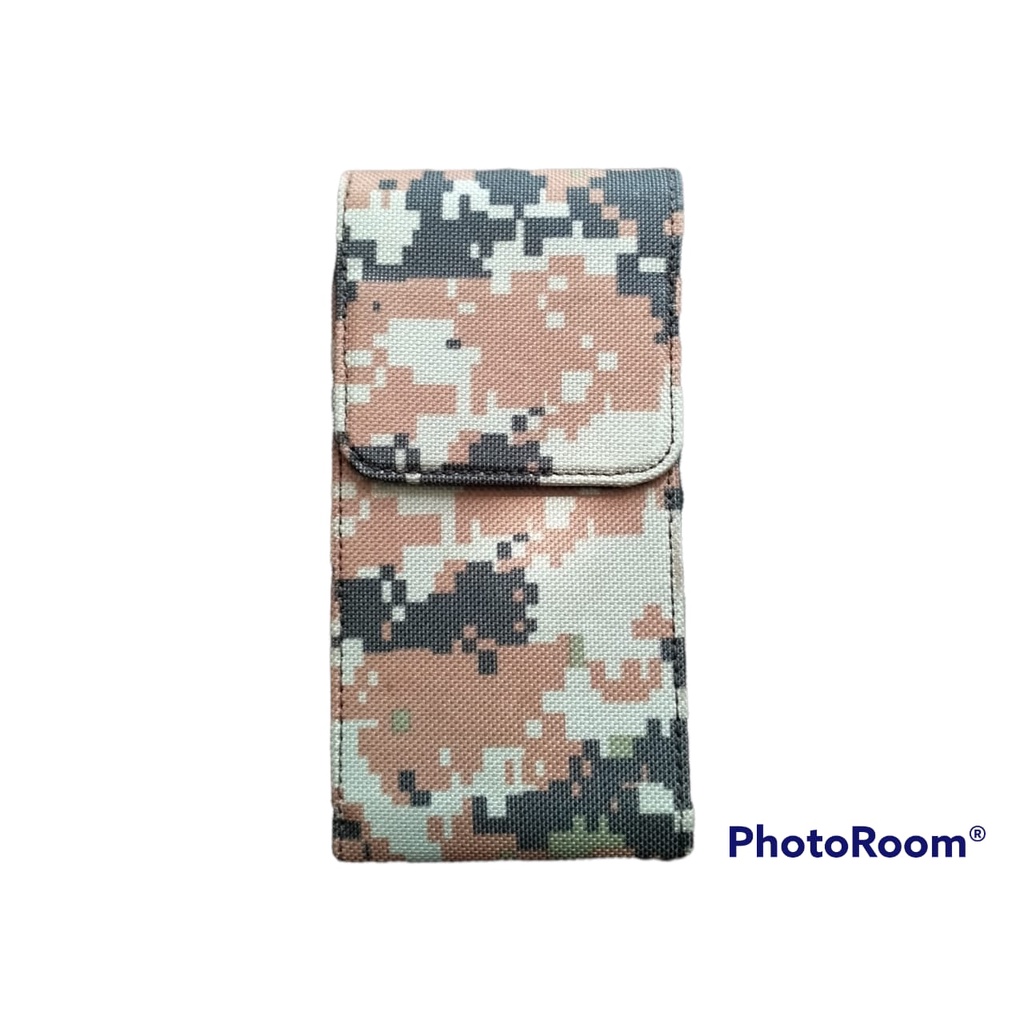 SARUNG DOMPET ARMY 4.5 INCH CASE DOMPET HANDPHONE PINGGANG / TEMPAT HP PINGGANG KULIT