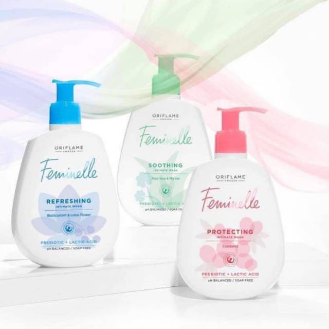 Feminelle Protecting Intimate Wash Cranberry/Teens Gentle Intimate Wash Wild Pansy/ Special Care+