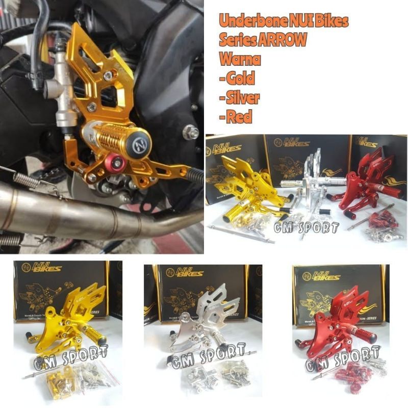 Footstep Sonic Supra GTR 150 / Underbone Sonic Supra GTR 150 NUI ARROW