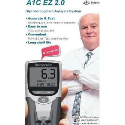 Diskon Reagent Strip Test Gula Darah HbA1C Biohermes Termurah