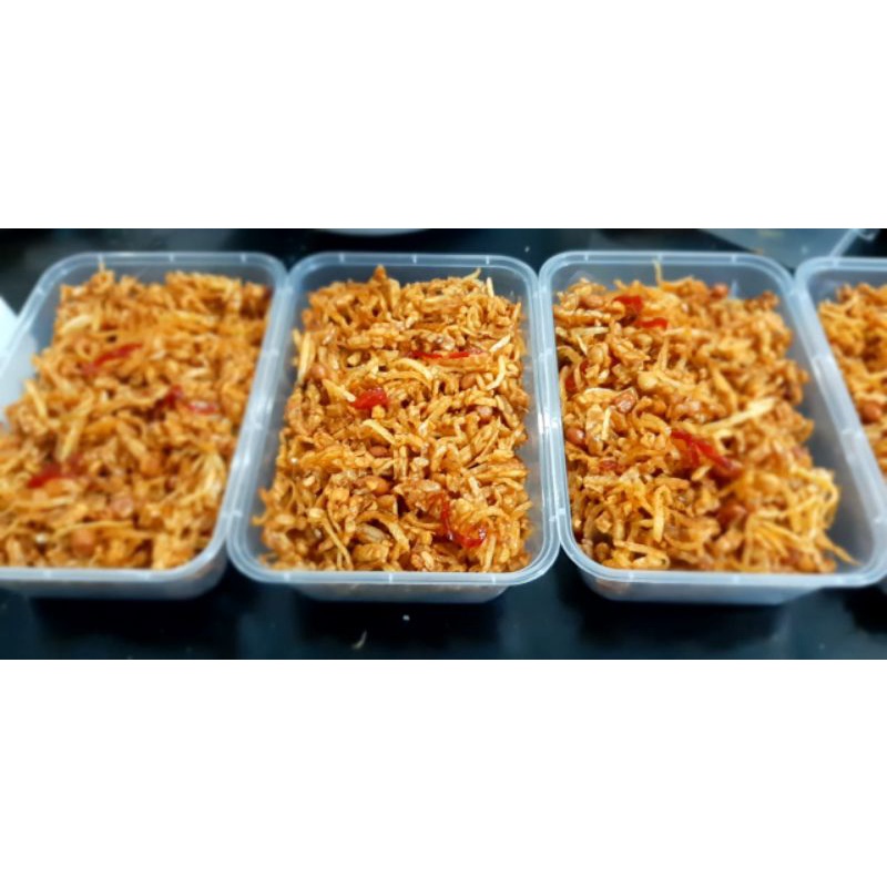 

Kering Tempe Kentang 250gr (Renyah, Pedas, Manis, Gurih) Hira's Kitchen