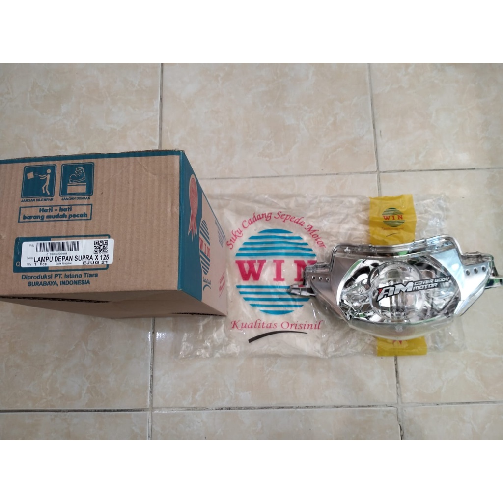 LAMPU DEPAN SUPRA X 125 /  REFLEKTOR SUPRA X 125 LAMA