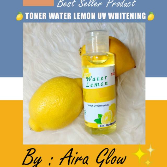 Toner water lemon