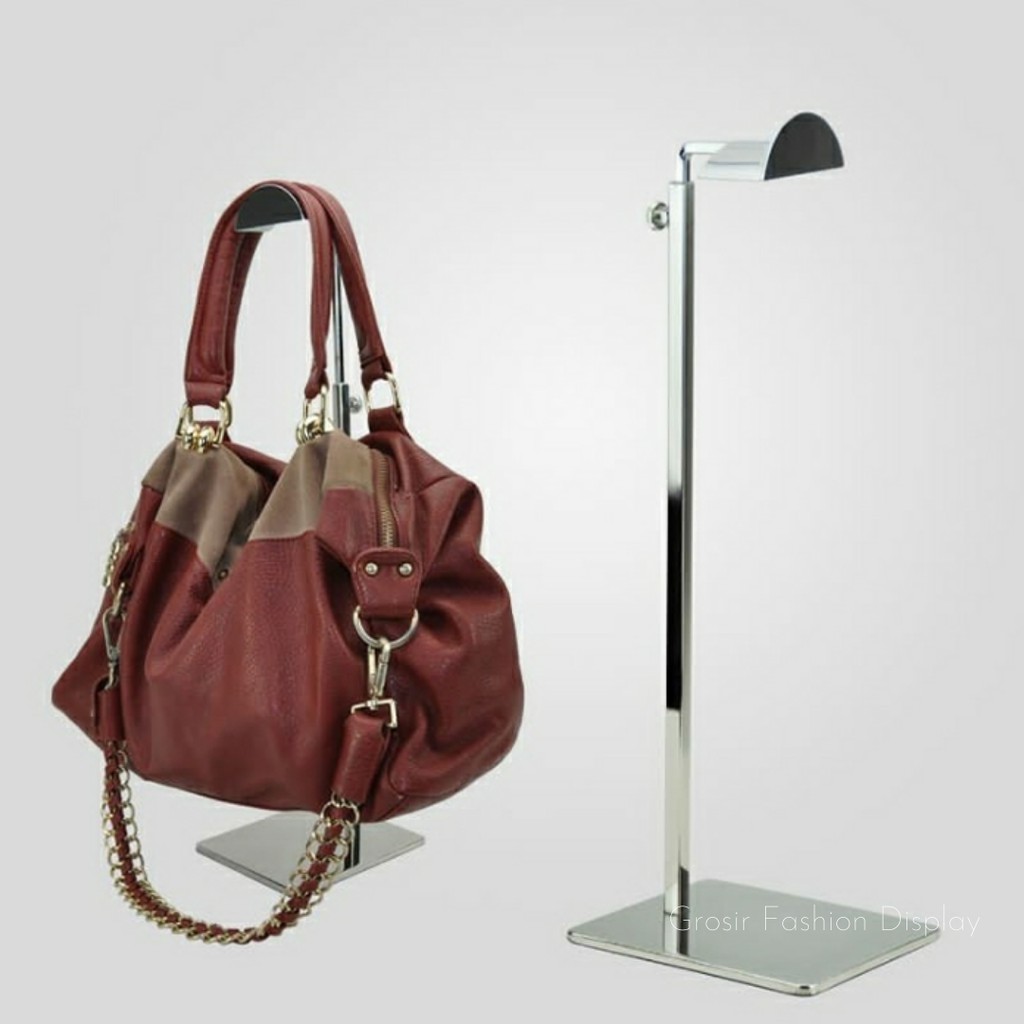 Gantungan tas Premium  Bahan Stainless Anti Karat Display tas Pajangan tas Dudukan tas Standing Tas Display Tas Pajangan-BH