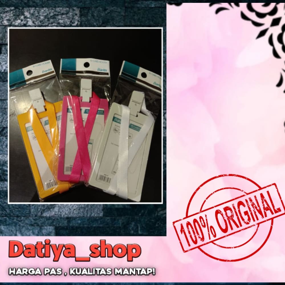 

Bantex id card portrait + landyard 8865 64 / pcs