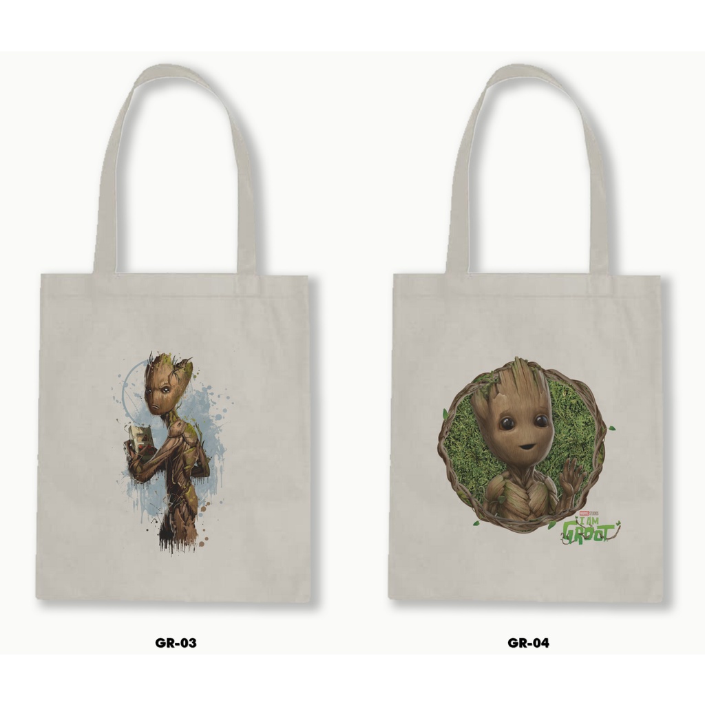 TOTE BAG BLACU - I AM GROOT