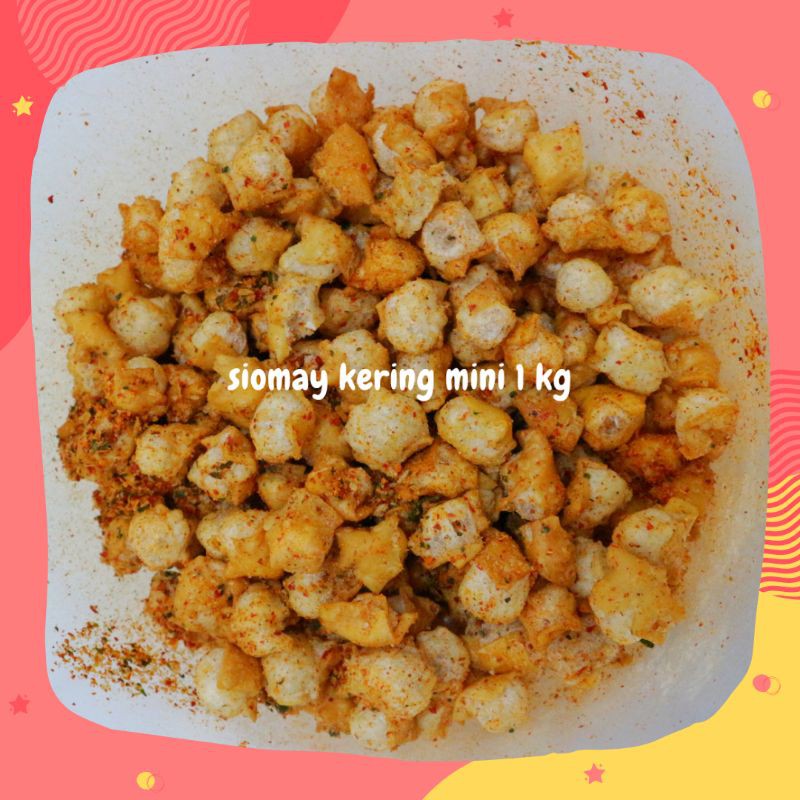 Jual Siomay Kering Mini 1 Kg Shopee Indonesia