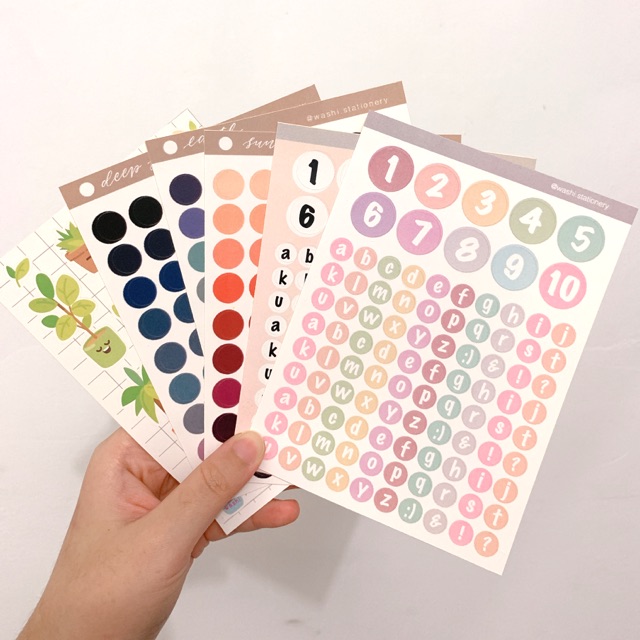 

[Defect] Sticker all variant by washi washi stationery