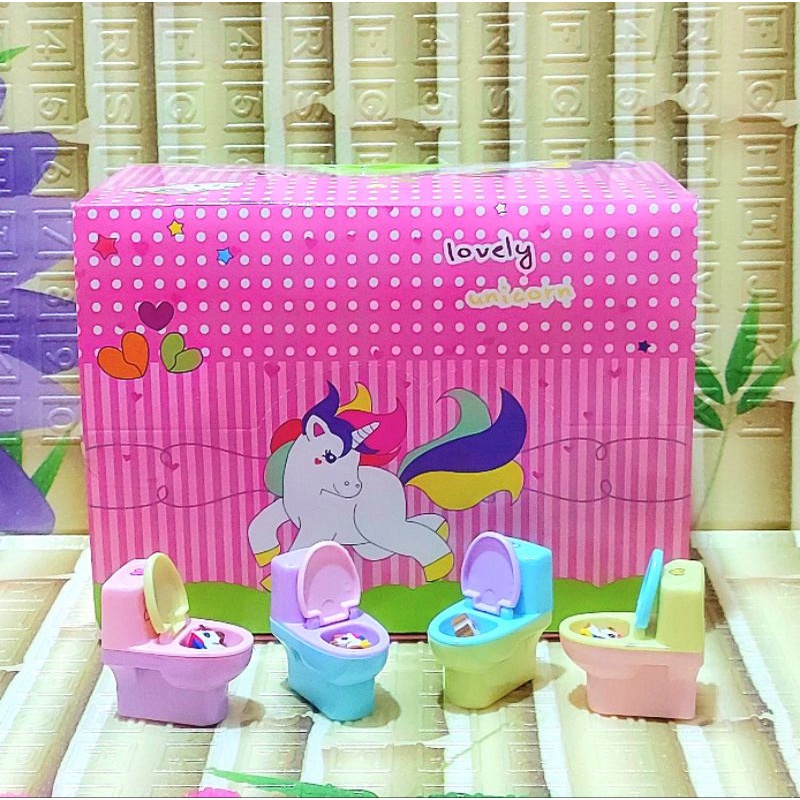 

RAUTAN MODEL KLOSET UNICORN BONUS PENGHAPUS MINI