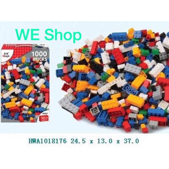 WE Mainan Anak Brick / Balok 1000pcs / Bulding blocks 1000pcs