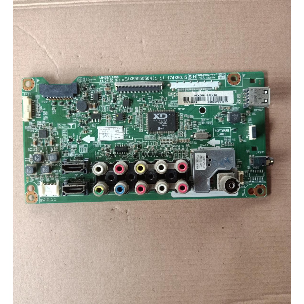MAINBOARD TV LED LG 32LB550A MOTHERBOARD MB MOBO