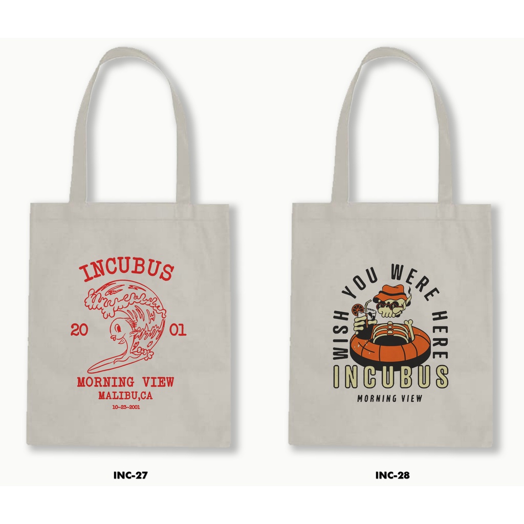 TOTE BAG BLACU - INCUBUS 02