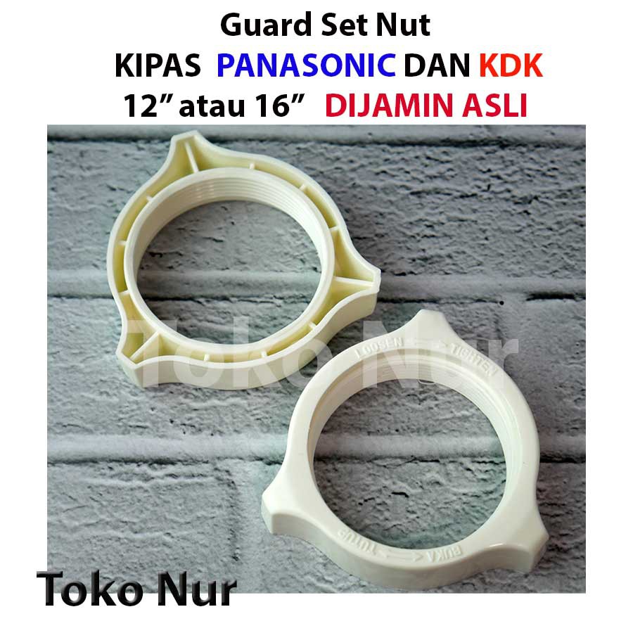 Guard Set Nut Kipas Angin Panasonic 12 dan 16 Inch