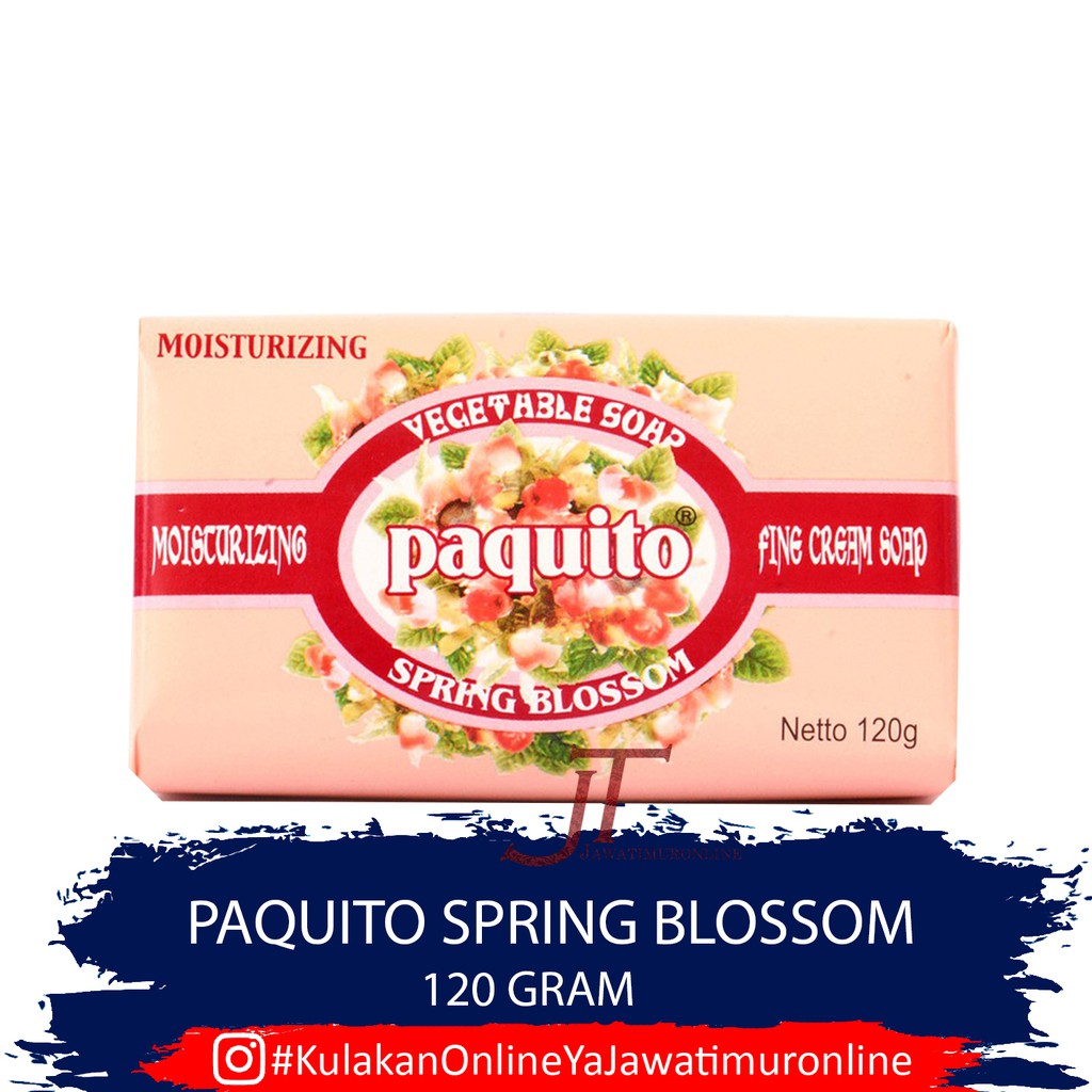 Sabun SPRING BLOSSOM Original Paquito 120 gram - Paquito Spring Blosom