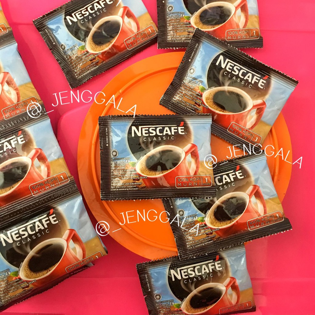 Nescafe classic 2gr x 10 sachet dalgona coffee Shopee