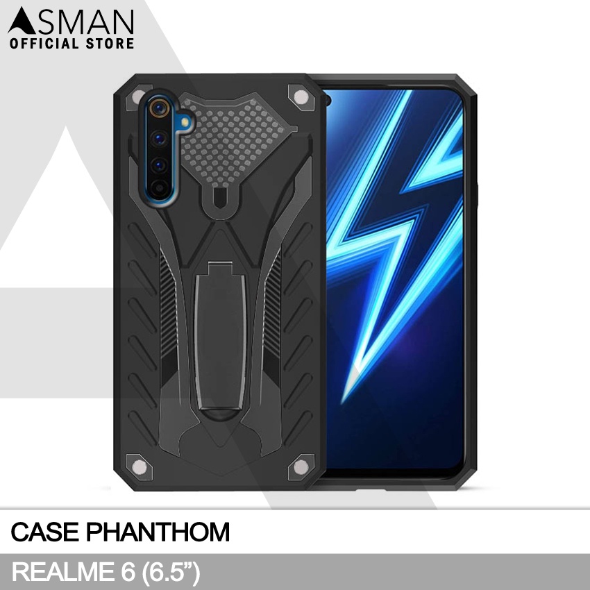 Hardcase Phantom Realme 6 | Transformer Kick Stand