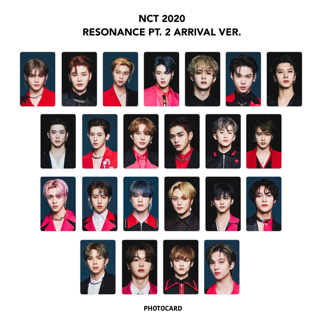 Photocard NCT 2020 Resonance Pt. 2 Isi 23 pcs