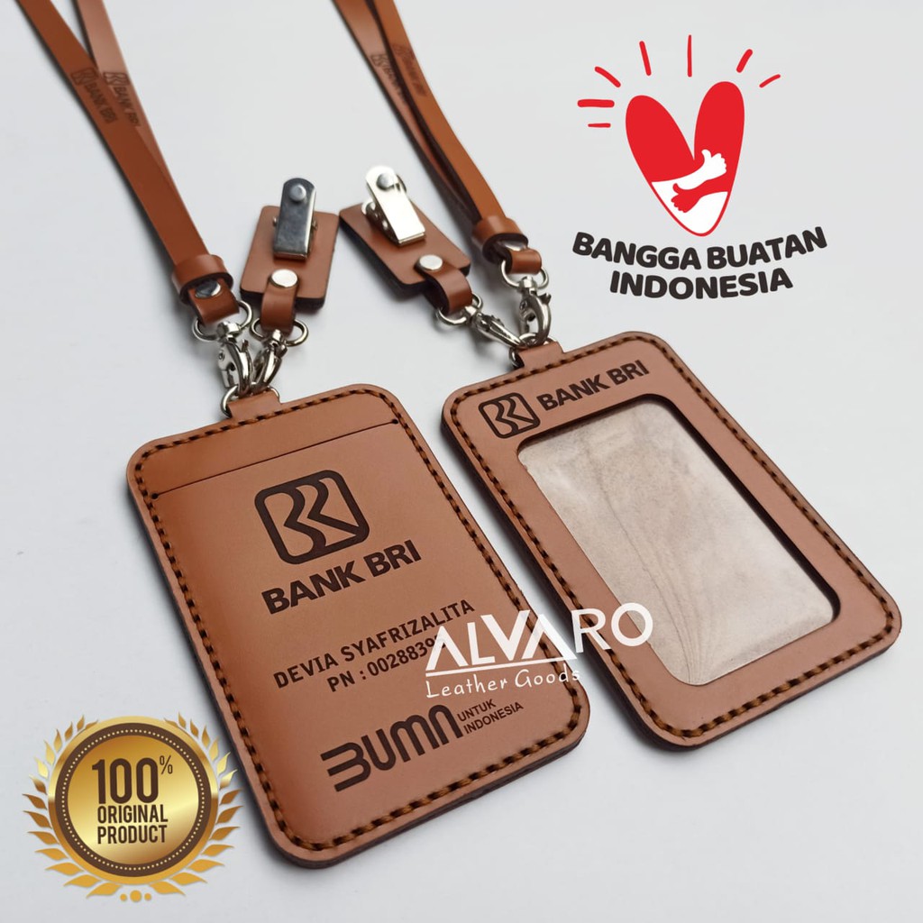 

⭐⭐⭐⭐⭐ ID CARD HOLDER KULIT/ NAME TAG HOLDER KULIT / ID HOLDER CUSTOM / LANYARD KULIT