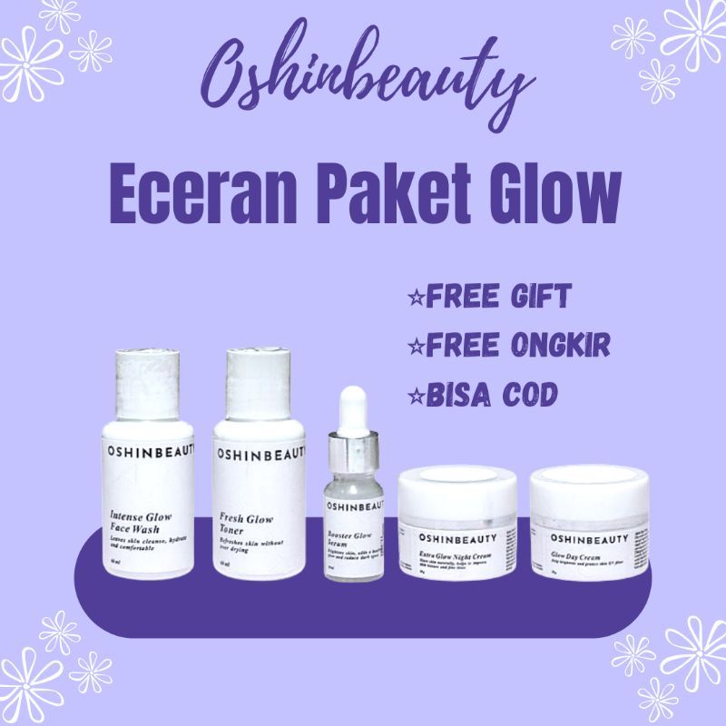 (Serum Promo) Ready Oshinbeauty Paket Glow || Oshin Beauty Glow Eceran || Oshinbeauty