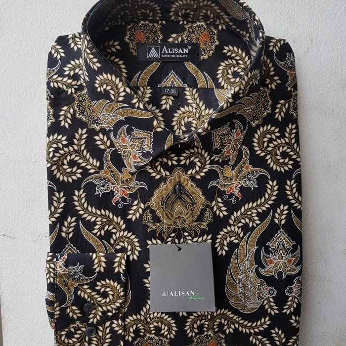 Kemeja Pria Batik Jumbo Alisan