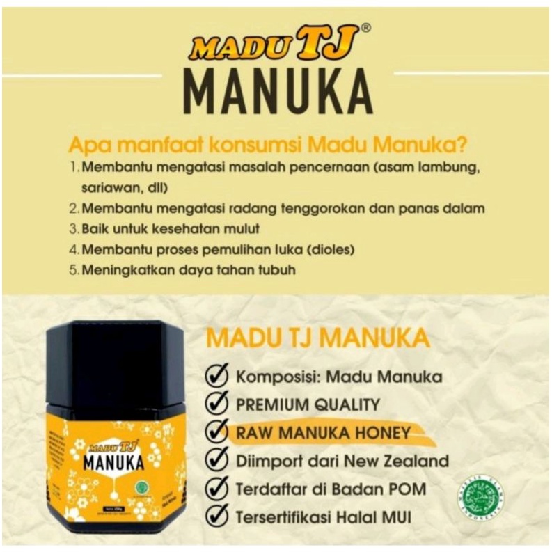 Madu Tj Honey Comb 250g Madu Sarang 100% Termurah