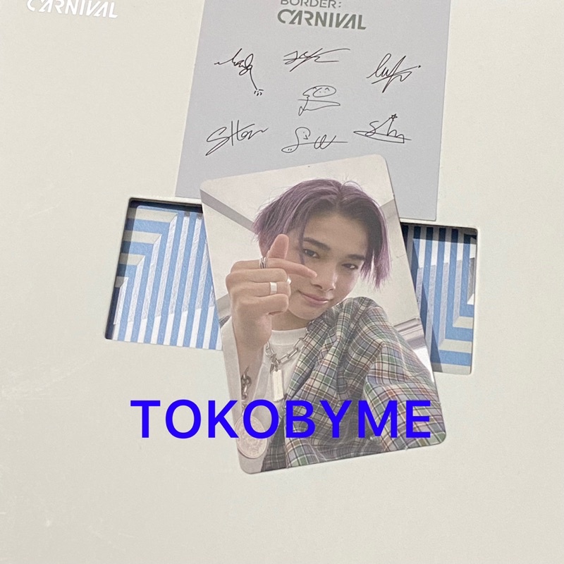 OFFICIAL Photocard NI-KI Enhypen B:C Down Version