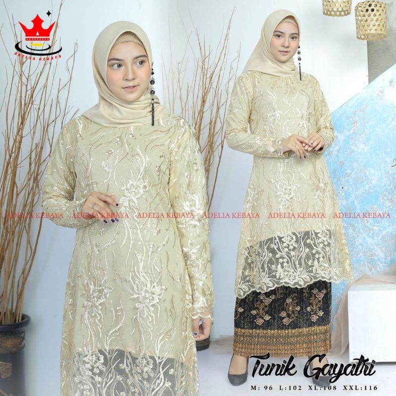 TUNIK WISUDA/KEBAYA PESTA/KEBAYA TUNIK MODERN