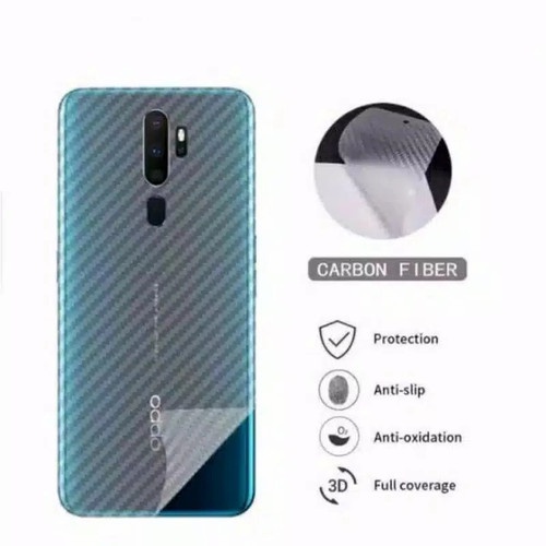 SKIN CARBON OPPO NEO 9 A37 A37F NEO 7 A33 A33W ANTI GORES BELAKANG