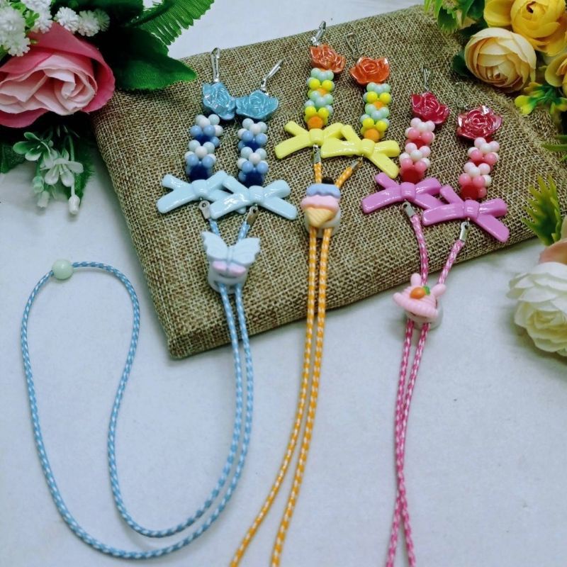 strap masker anak anak lucu strap masker cewek kalung masker