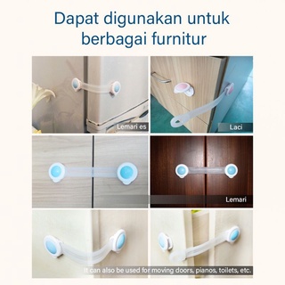 Jual Pengaman Laci / Pengunci Lemari Bayi dan Anak | Shopee Indonesia