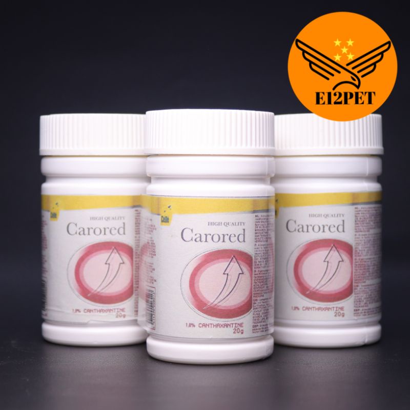 Cede Cantax Carored 20gr Pewarna Merah Burung Red Siskin-Finch-Kenari