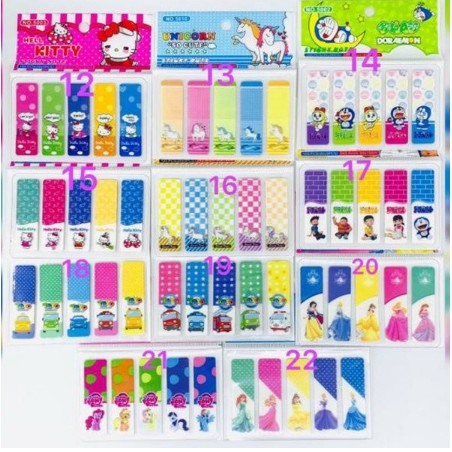 

PEMBATAS BUKU ~ STIK NOTE BOOK MOTIF LUCU DAN FANCY {{ READY STOK }}