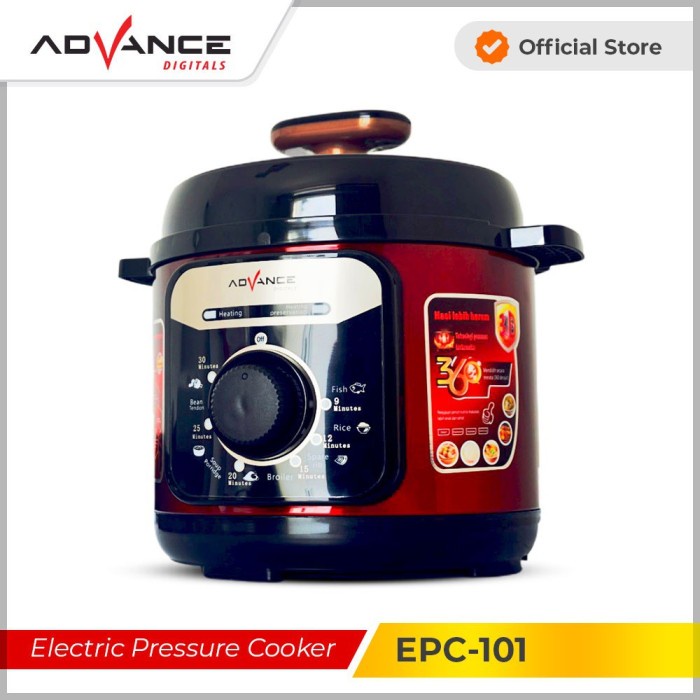 Advance Electric Pressure Cooker EPC-101 Panci Presto 4 Liter EPC101