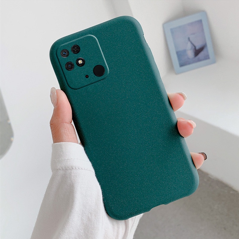 Soft Case Redmi 10C Slim Matte Silicon Sandstone