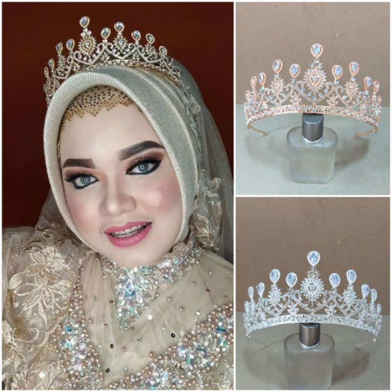 mahkota wedding mahkota pengantin mahkota zircon