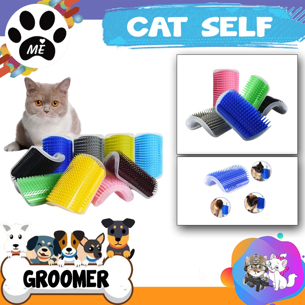 Garukan Kucing &quot;CAT SELF GROOMER WITH CATNIP&quot; Sisir Kucing