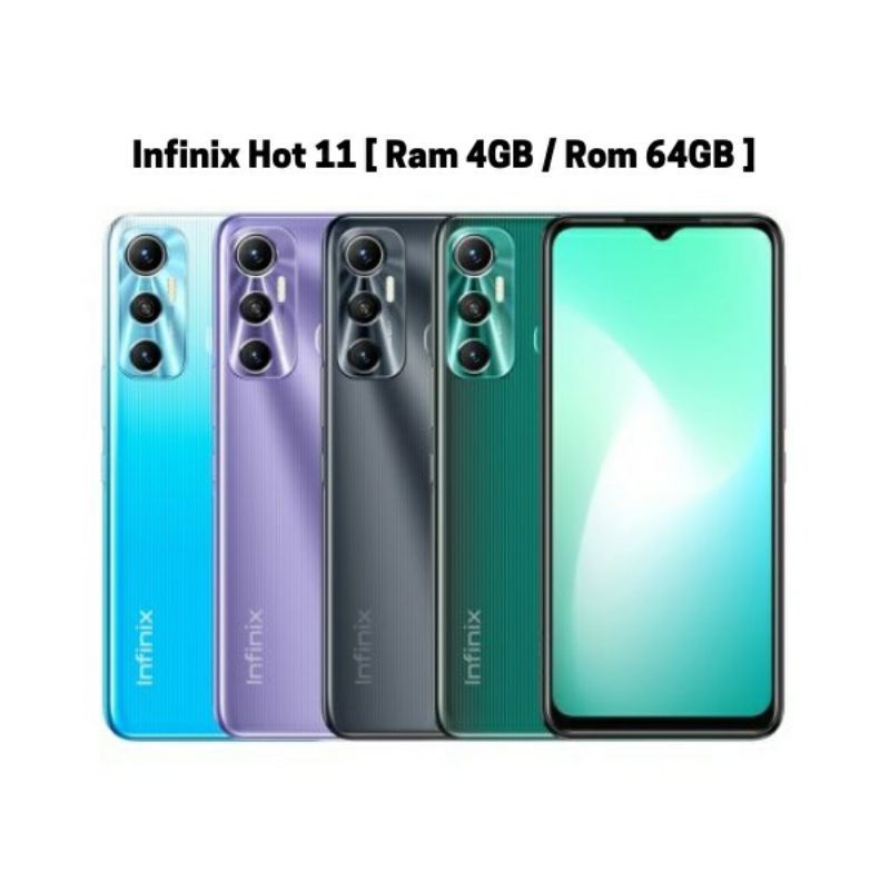 HP INFINIX HOT 11 S NFC  RAM 6/128GB (HOT 11S NFC RAM 4/64GB) ,  (INFINIX HOT 11 RAM 4/64GB HELIO G70)(INFINIX HOT 11 PLAY RAM 4/64GB )(INFINIX HOT 11 RAM 4/64GB RAM 6/128GB)GARANSI RESMI-Hot 11 ram 4/64gb