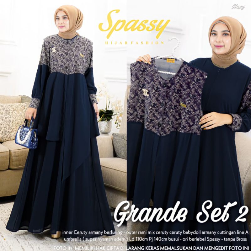 BAJU ,GRANDE  SET 2  BY SPASSY