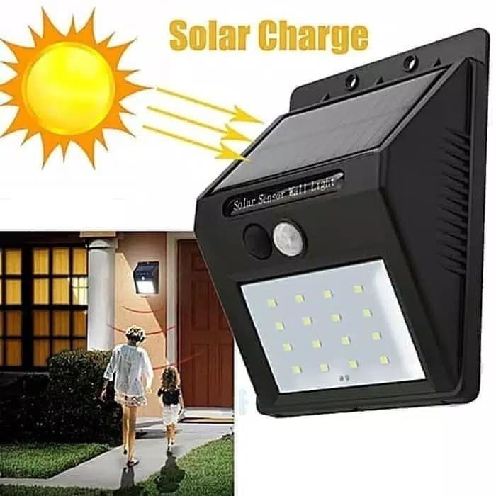 Solar Wall Lamp Human Induction Light Four-sided