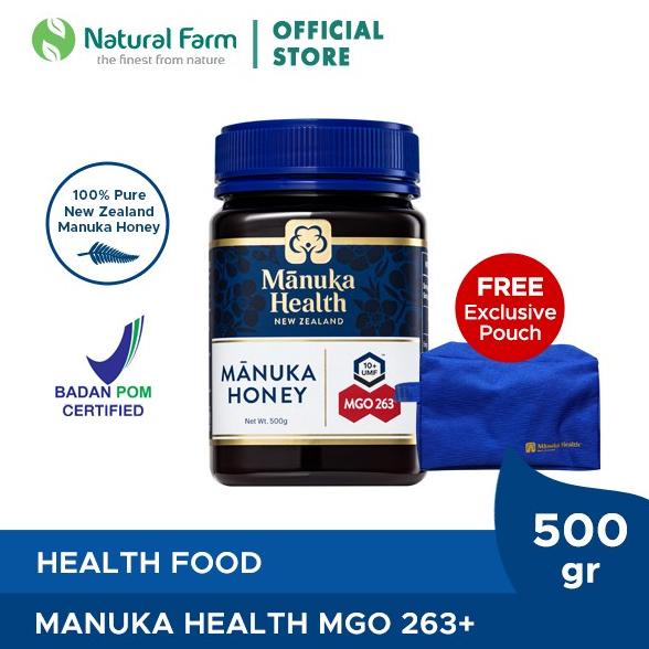 

Manuka Health MGO 263+ (500 gr) Free Pouch