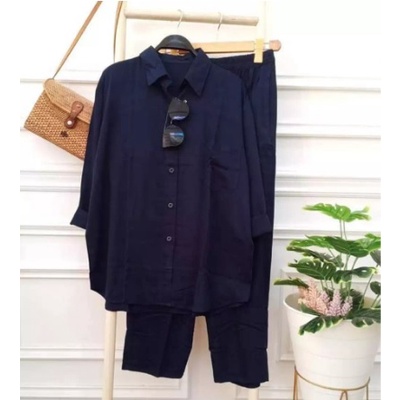 Setelan Basic/ Baju Setelan/ Basic Daily Set (Baju+Celana)/ Baju Setelan Wanita Polos