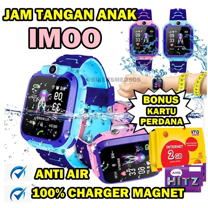 Jam Tangan Anak Imo / Jam aimo /Jam Emo Anti Air Bisa Renang