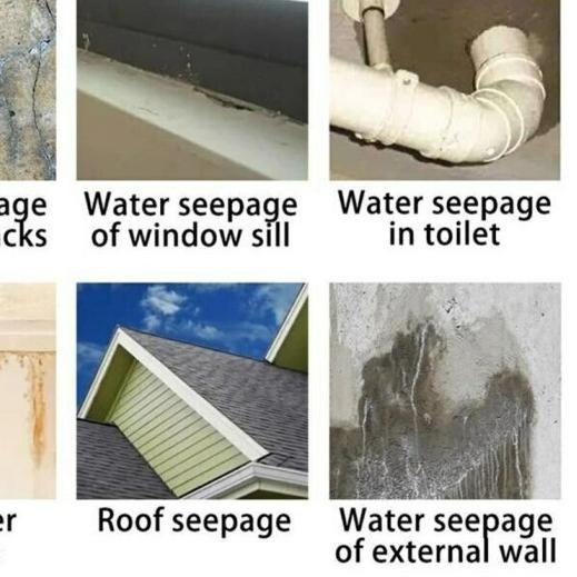 

➧ Waterproof Leak Proof Spray Roof Glue Lem Ajaib Tahan Air Anti Bocor - Hitam ➷