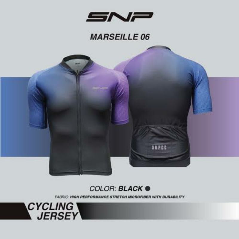 SNP Jersey Marseille 06 Black
