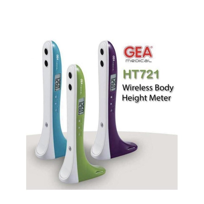 STATUR PENGUKUR TINGGI BADAN DIGITAL . WIRELESS HEIGHT METER GEA HT 721 . MICROTOISE DIGITAL