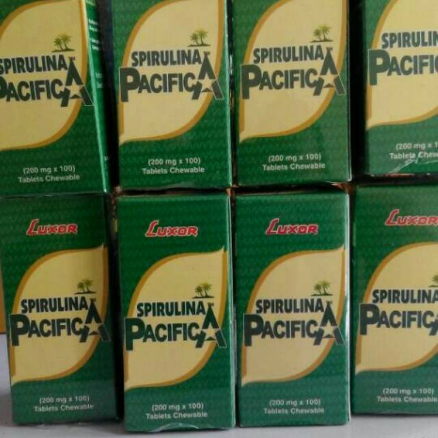 Spirulina Luxor / Spirulina Pacifica isi 100