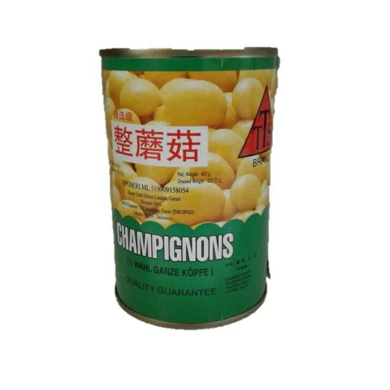 

TTS Champignon Mushroom /Jamur Kancing Kaleng - 425gr